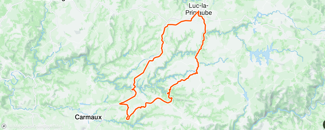 Carte de l'activité