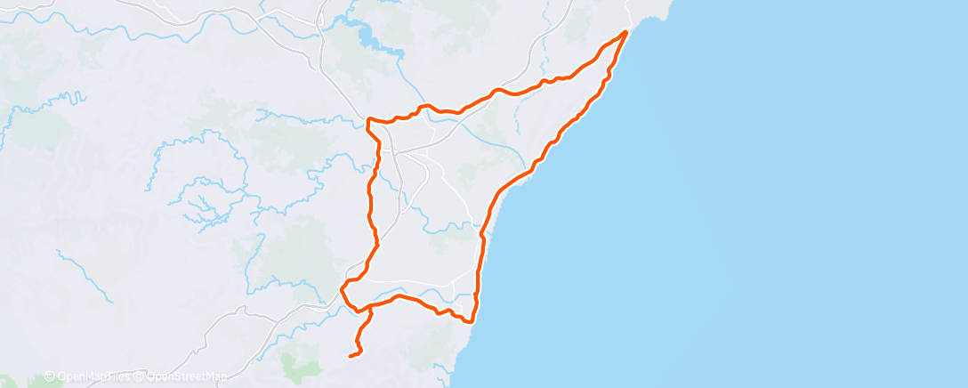 Map of the activity, Concentración Caja Rural🟢⚪️