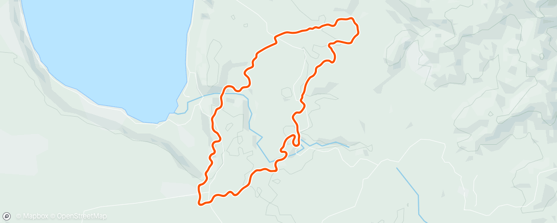 Map of the activity, Zwift - FTP Over/Under 3 serie po 15min in Makuri Islands