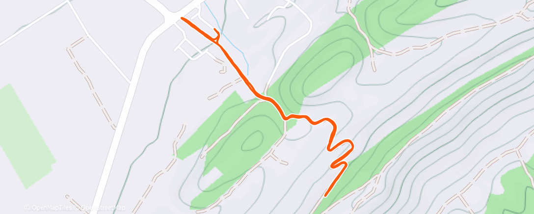 Map of the activity, Subida contínua 3 x 5’ ↗️ (Força Aeróbica)