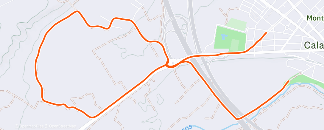 Карта физической активности (Carrera de tarde)