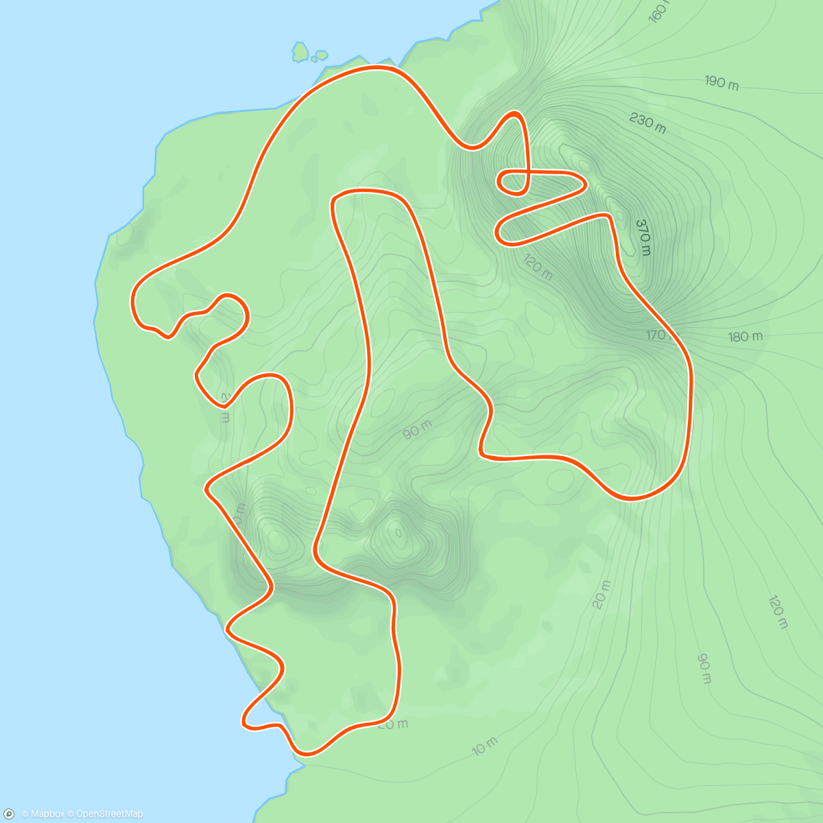 Map of the activity, Zwift - 03/04 in Watopia