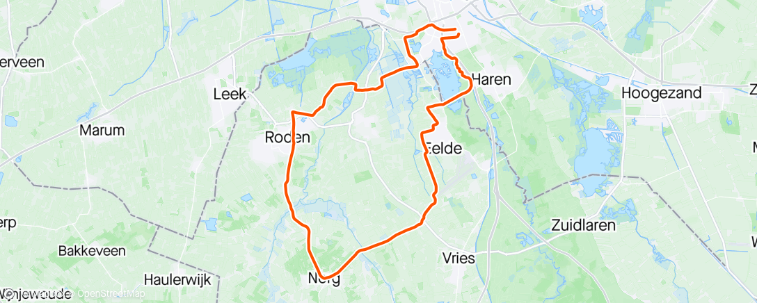 Map of the activity, Hybride werkomgeving