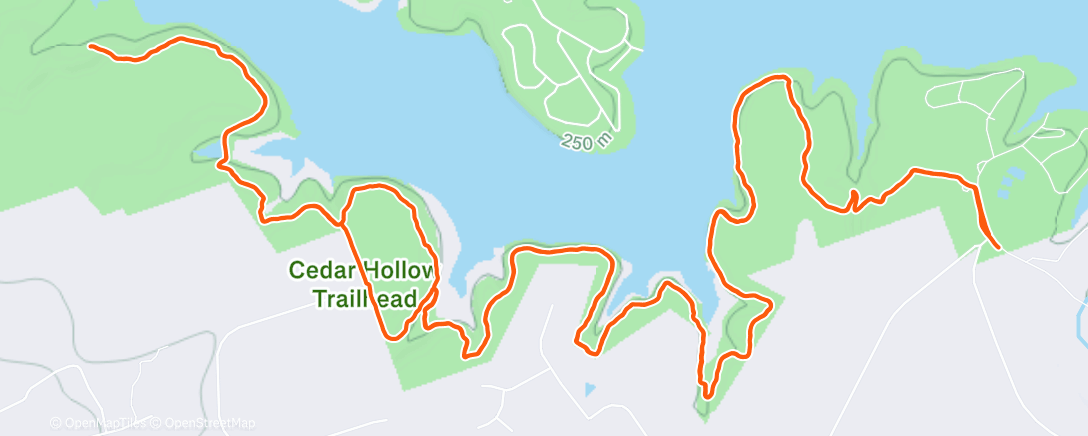 Карта физической активности (Goodwater partial)