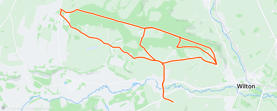 Map of the activity, Morning Ride