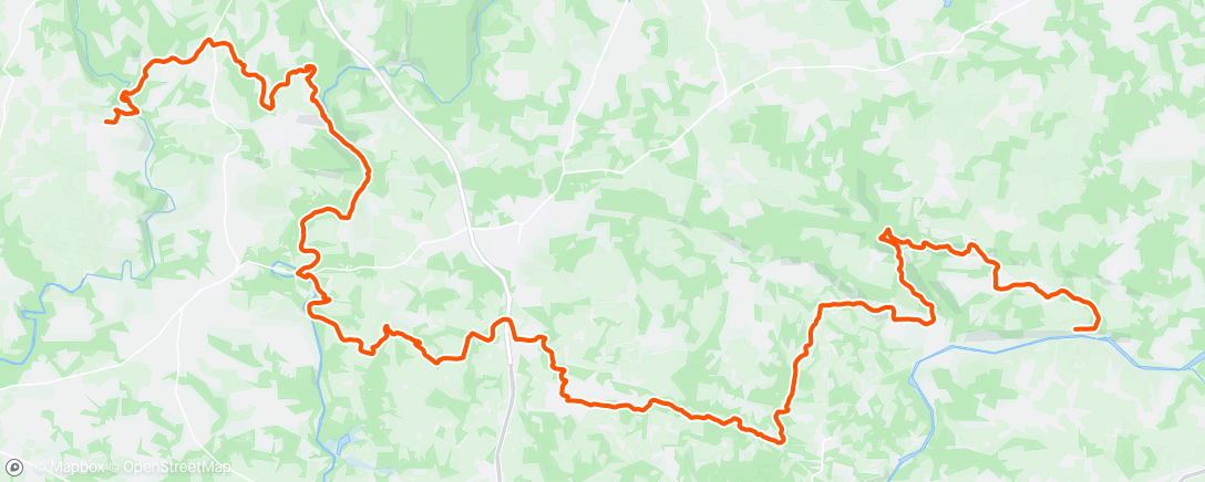 Map of the activity, Trail Breton BUT