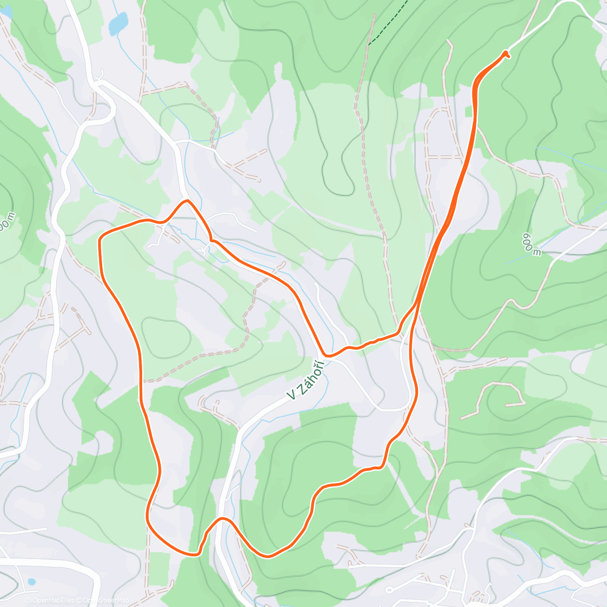 Карта физической активности (Lučany)