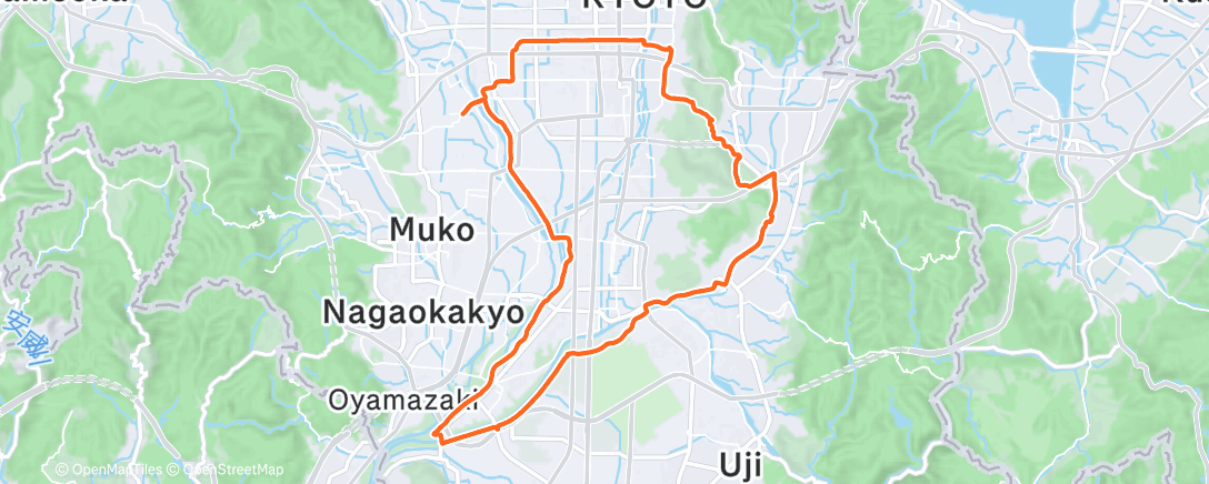 Map of the activity, 軽い運動後に歯医者 Dentist after light work out