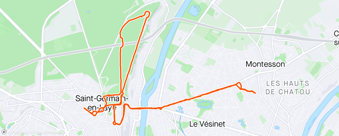 Mapa da atividade, Saint-Germain