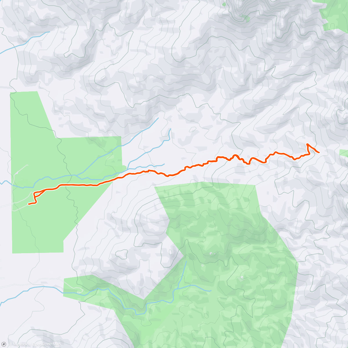 Map of the activity, Pino Hike w/ Sarai & the GF