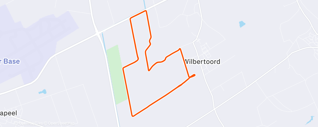 Map of the activity, Prins van de Peel 👑 23e 🤩