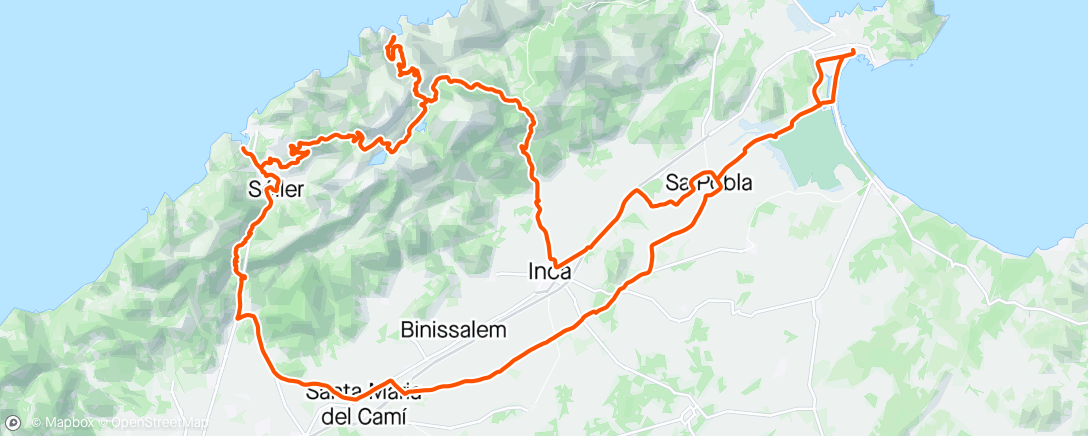 Map of the activity, Climbing with friends