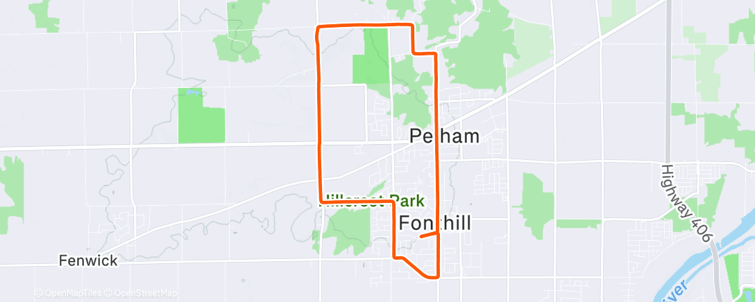 Карта физической активности (Some hills, mostly chatter)