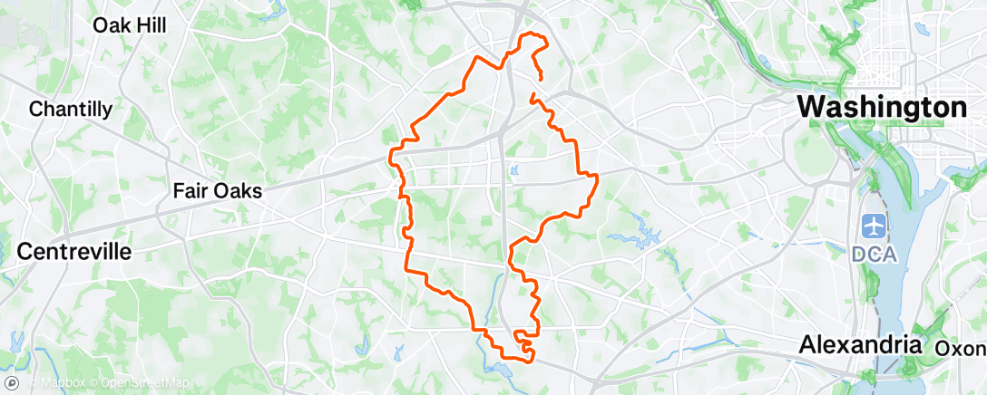 Map of the activity, Fabulous weather