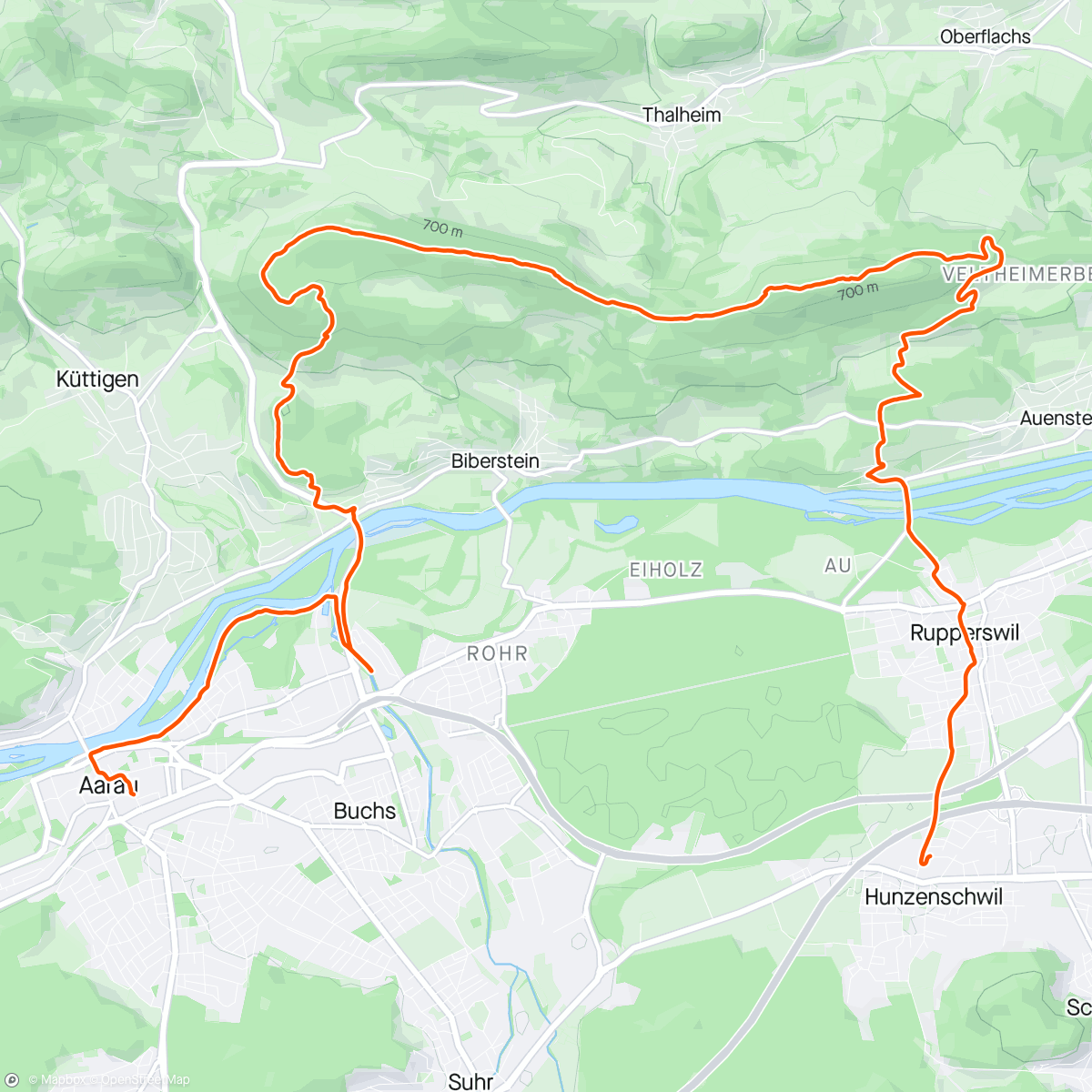 Mapa da atividade, Läufli