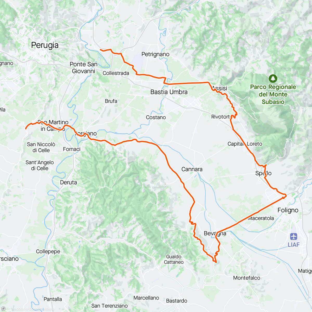 Map of the activity, A spasso coi merluzzi 🥵😄