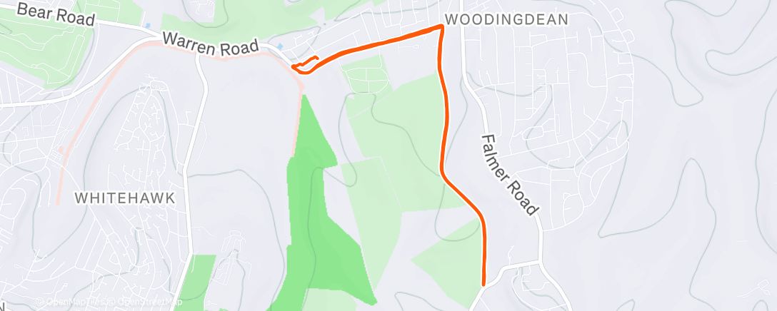 Карта физической активности (Gentle mooch)