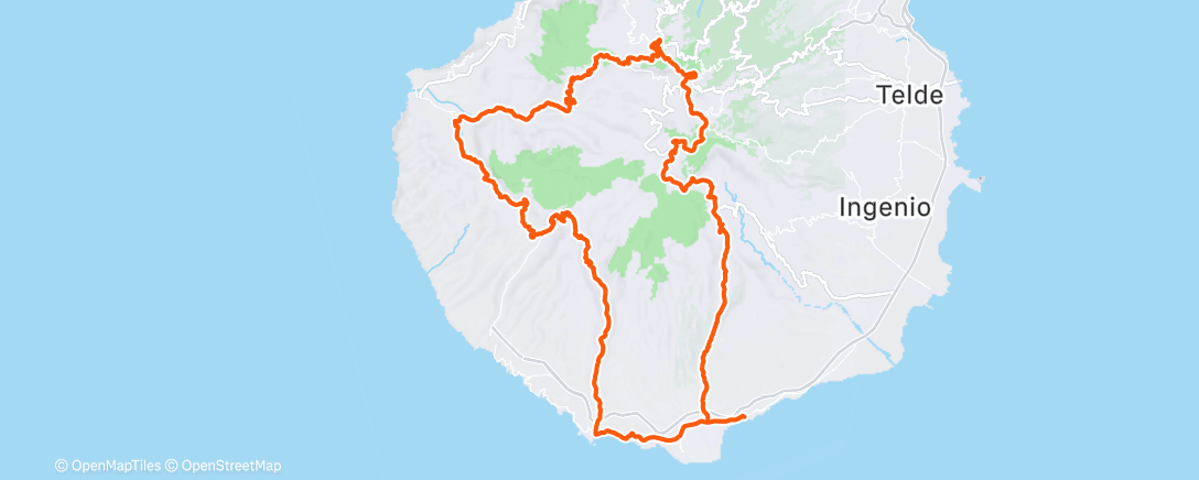 Map of the activity, Último Día Send