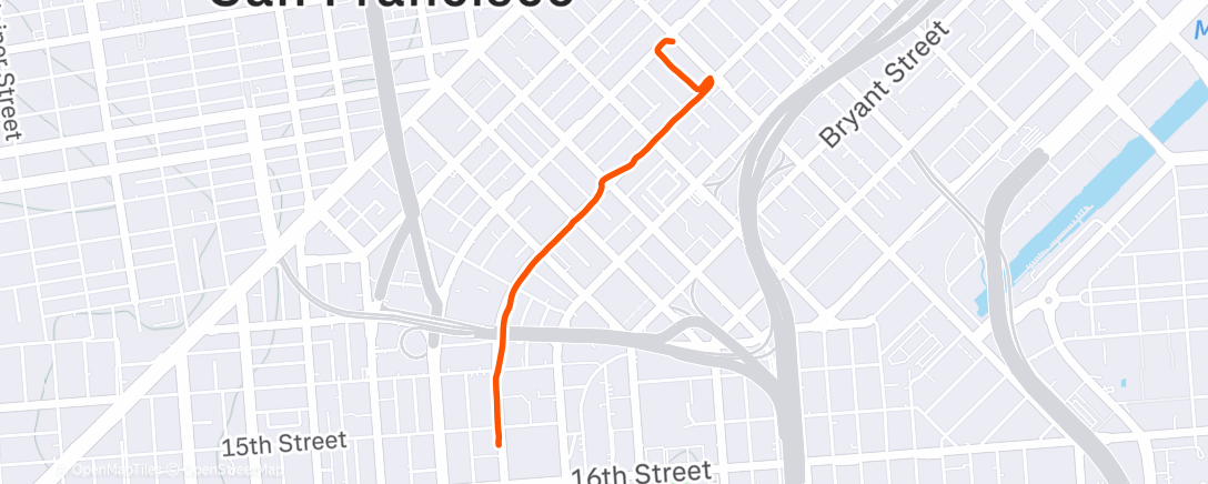 Map of the activity, Afternoon Gravel Ride