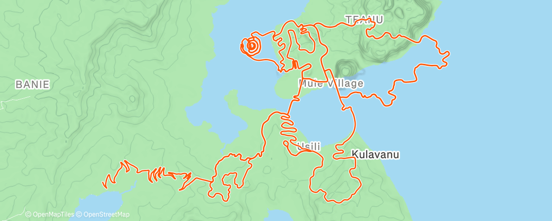 Map of the activity, Zwift - The Uber Pretzel in Watopia