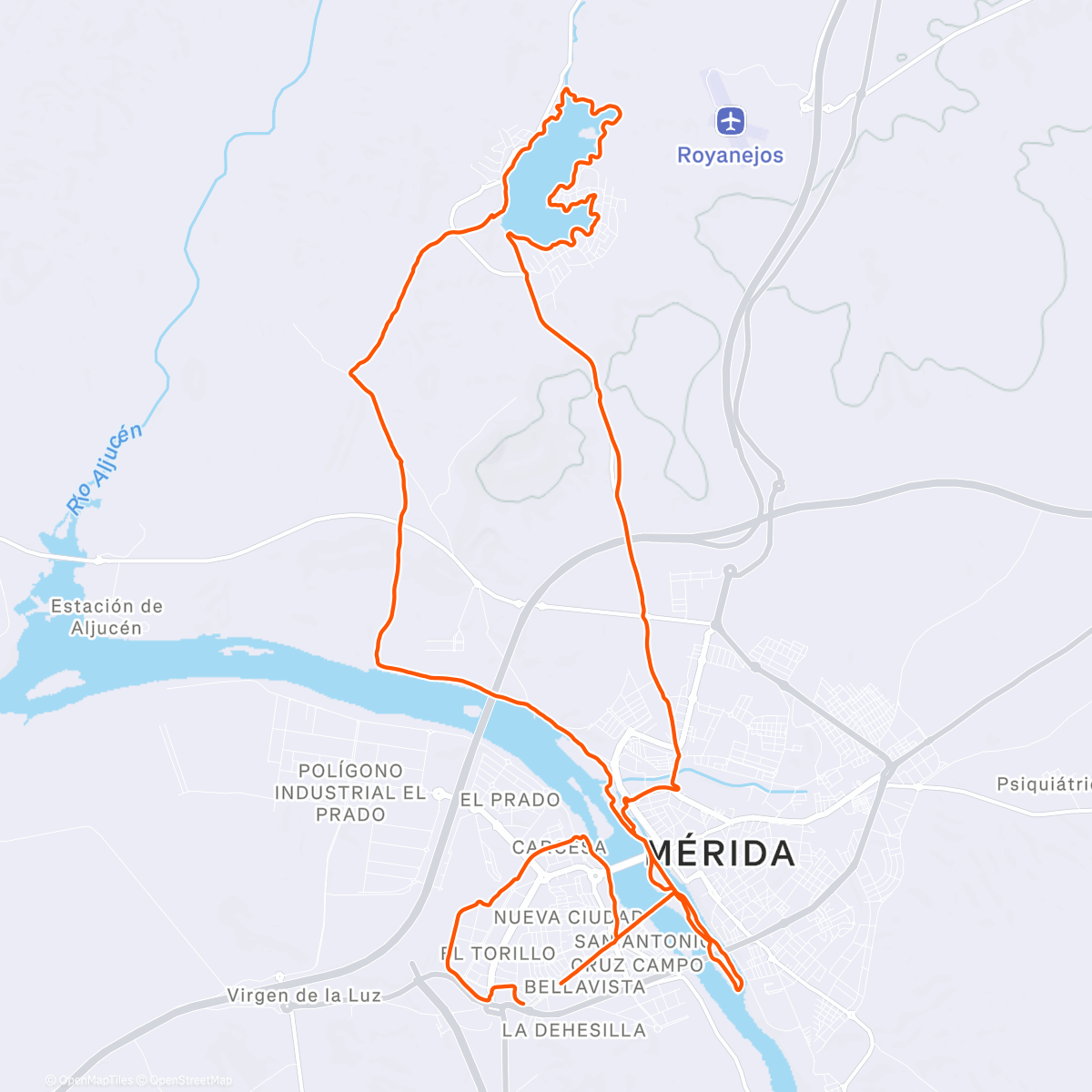 Карта физической активности (Actividad nocturna)