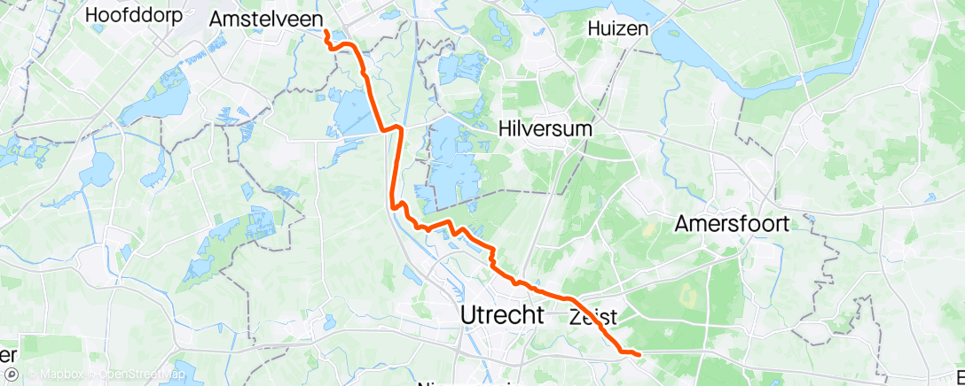 Map of the activity, helemaal fresh