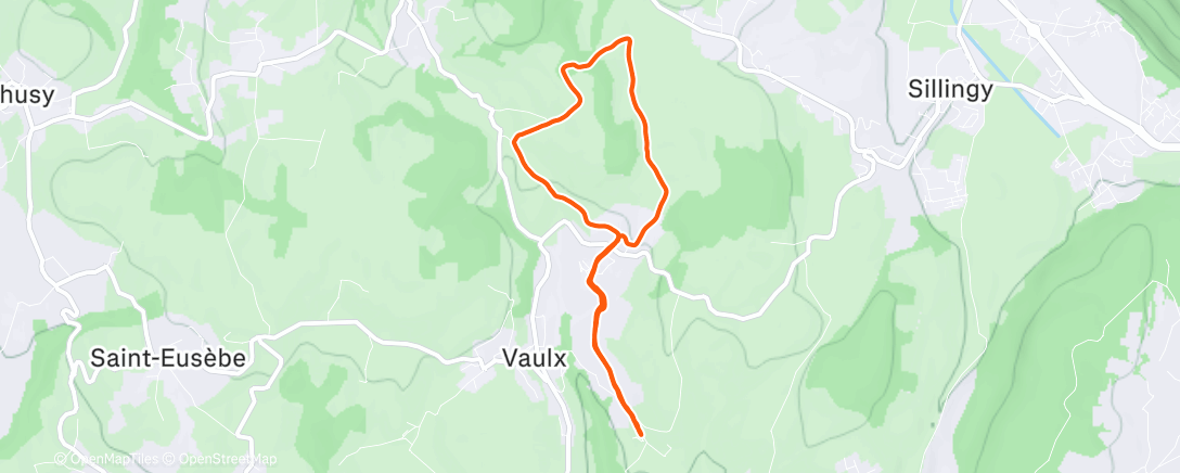 Map of the activity, Joyeux Noël