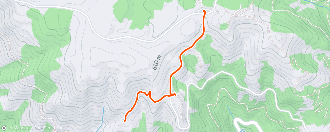 Map of the activity, Spontaneous day trip to Mt tamalpais