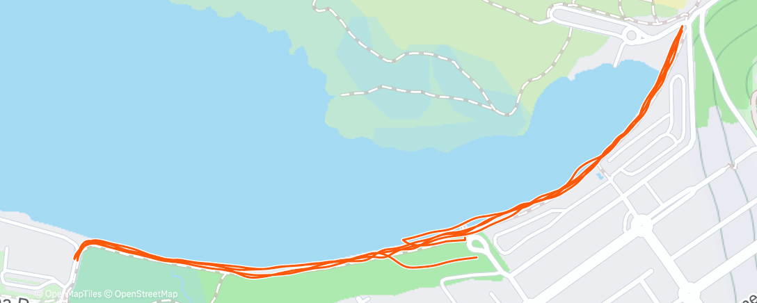 Карта физической активности (Parkrun)