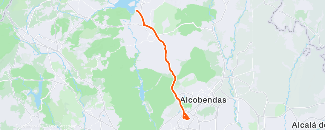 Map of the activity, Flaca ➡️ Escapada ☀️🏔️🚲 pre Noche Buena 🎄🦐🥩🍷