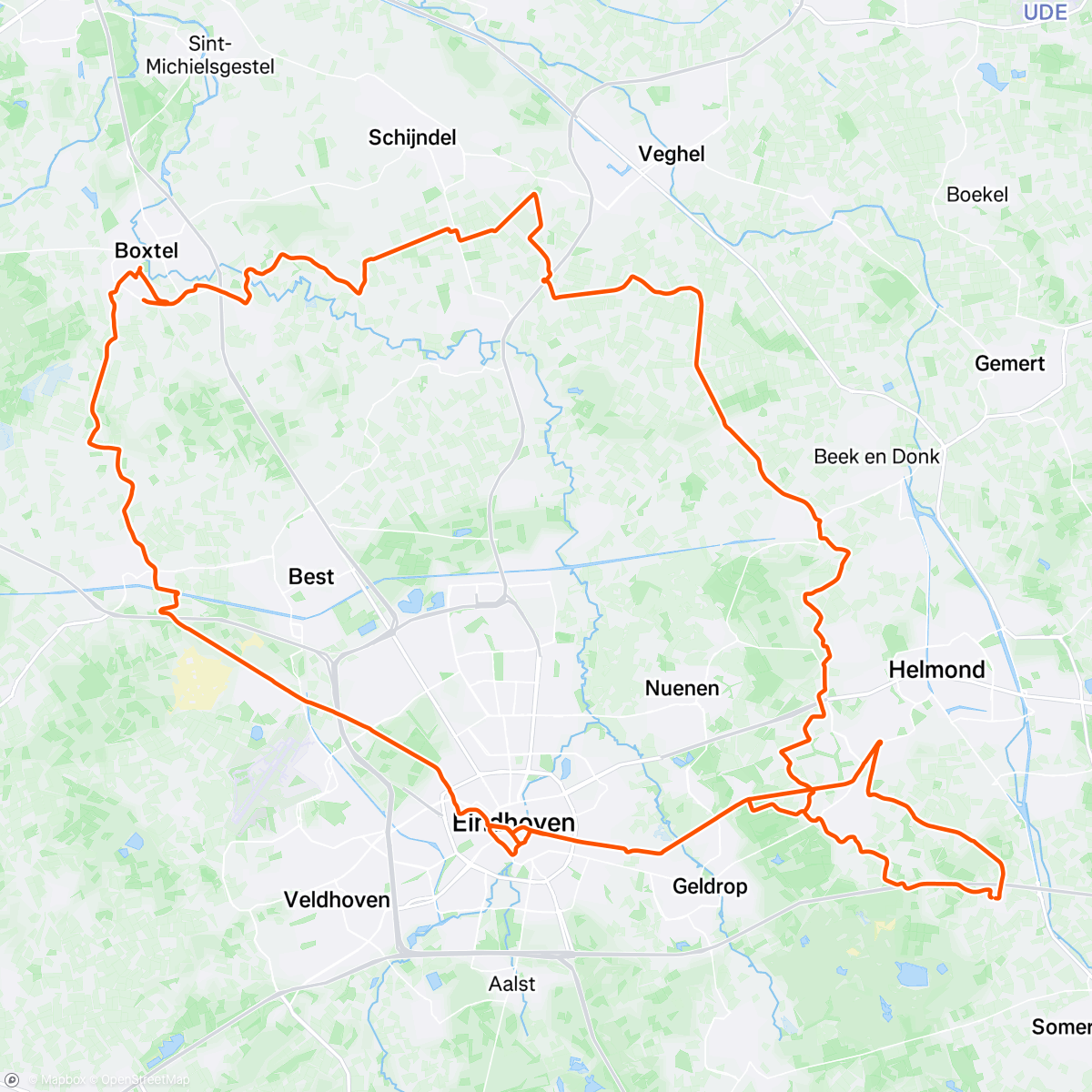 Map of the activity, Velosoofje 👌