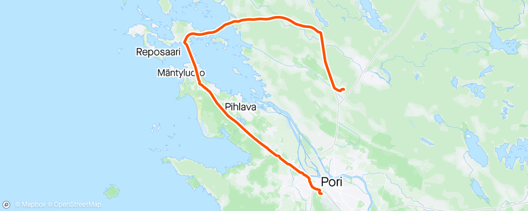 Map of the activity, Kotimatkalenkki