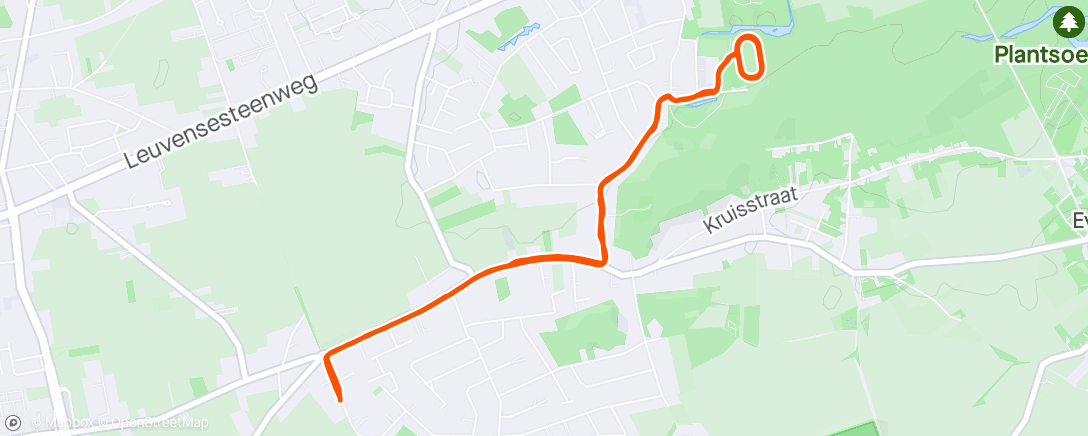 Karte der Aktivität „4x1,3k 4:48/k”