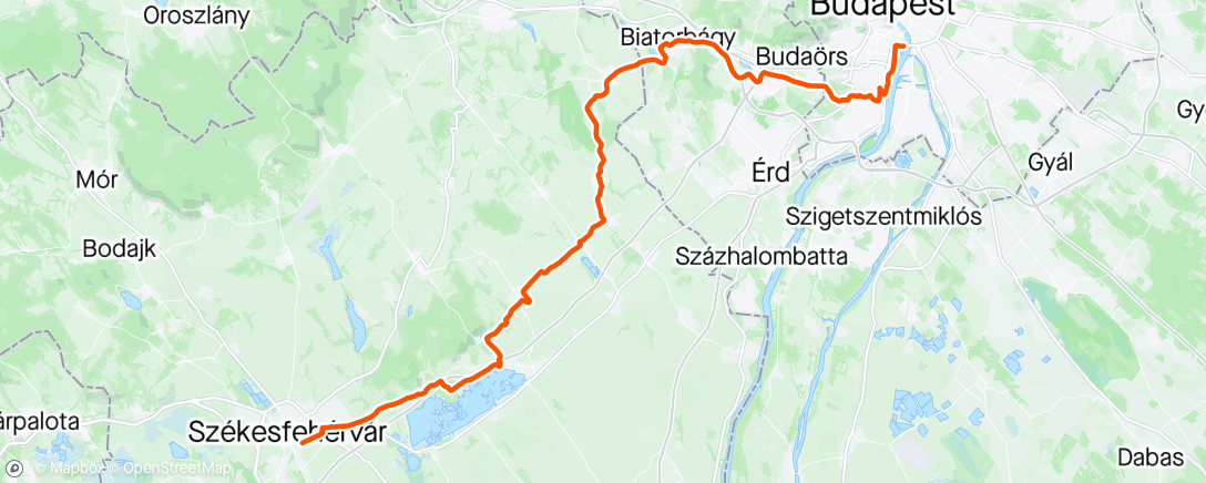 Map of the activity, Jó szél