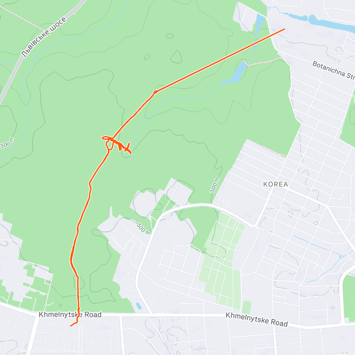 Map of the activity, Перший раз на сноуборді 😍