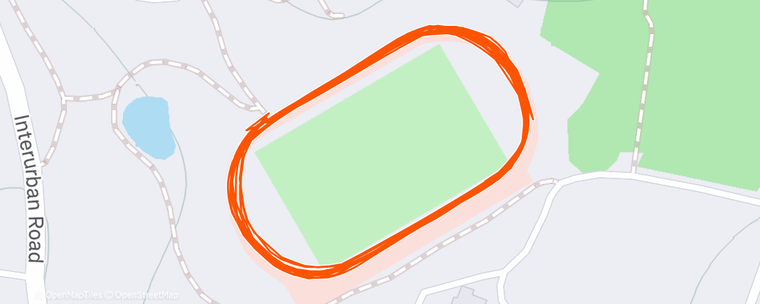 Karte der Aktivität „5x400”