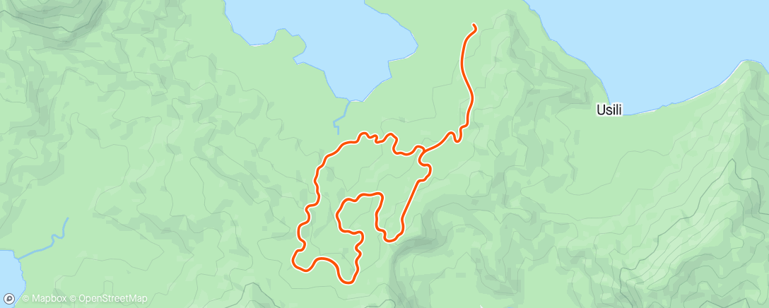 活动地图，Zwift - Race: Zwift Insider Tiny Race (4 of 4) || Using Racing Score (D) on Jungle Circuit Reverse in Watopia