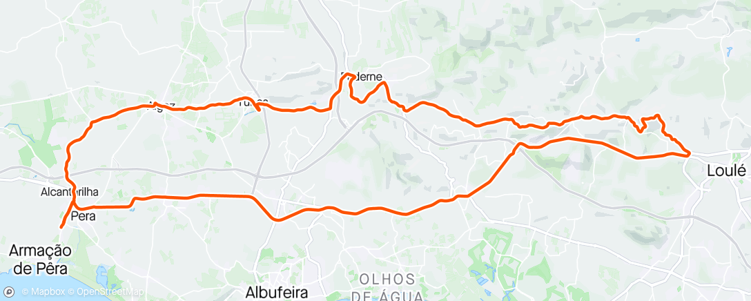 Map of the activity, 66. AlfeiçÂo Volta de bicicleta matinal