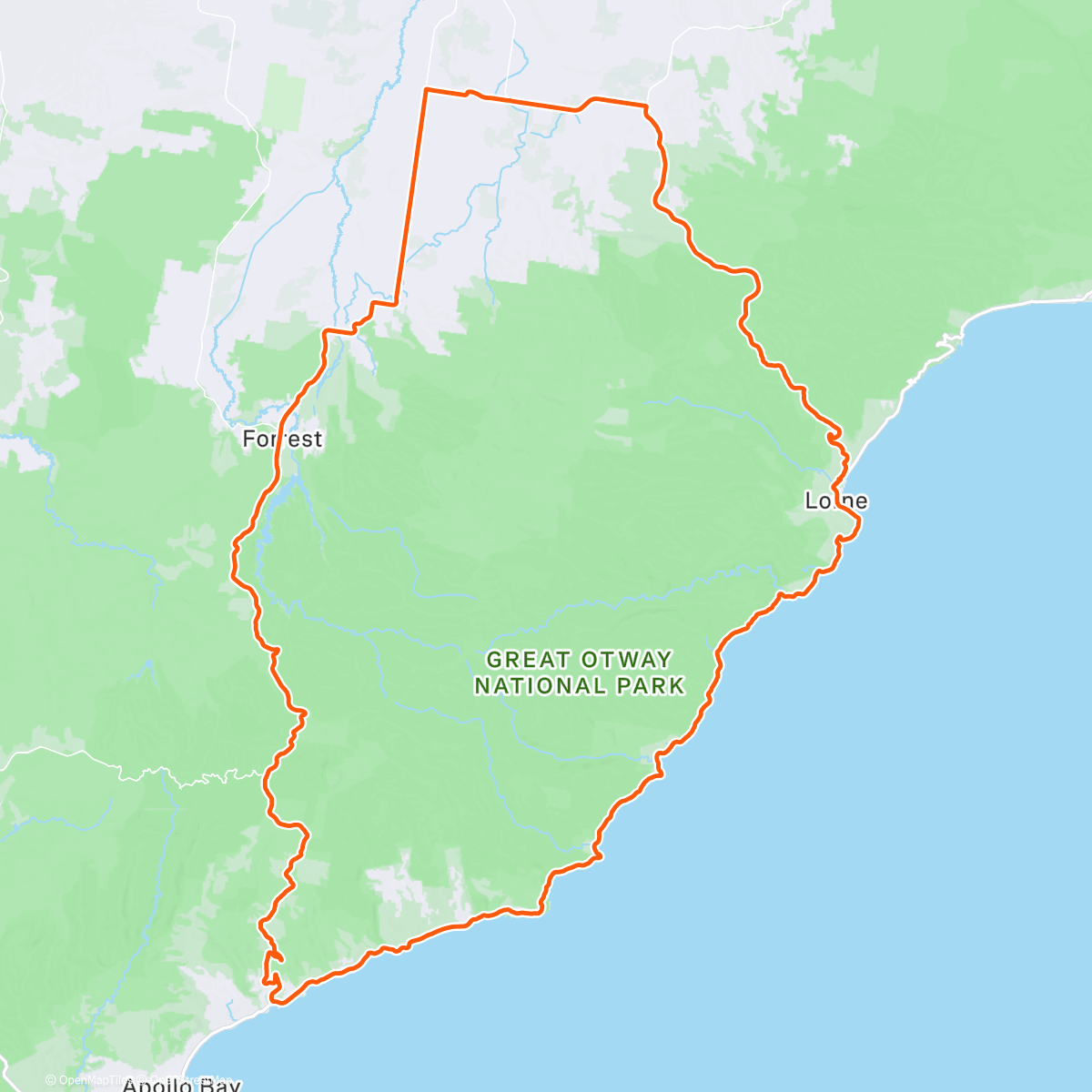 Karte der Aktivität „Heavens loop 😇”