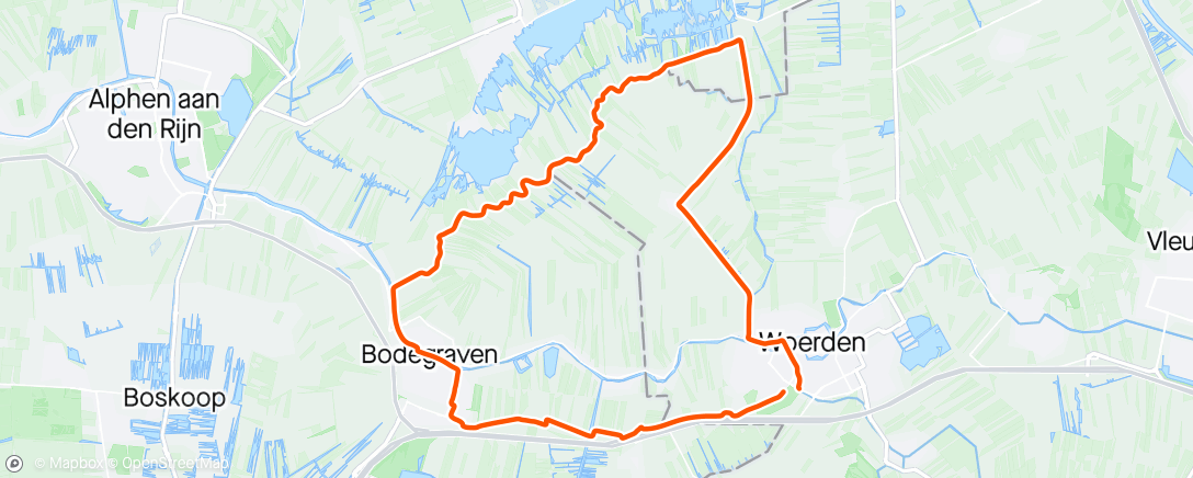 Map of the activity, Middagrit