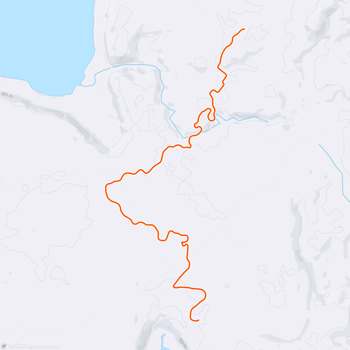 Map of the activity, Zwift - Pacer Group Ride: Wandering Flats in Makuri Islands with Miguel