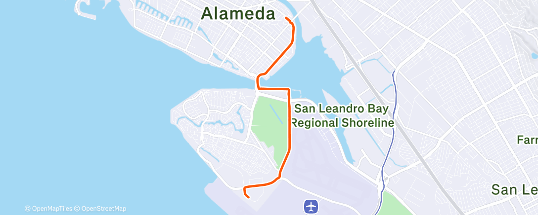 Map of the activity, Morning Ride