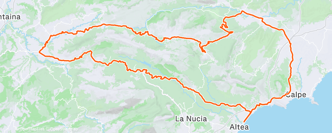 活动地图，Утренний велозаезд