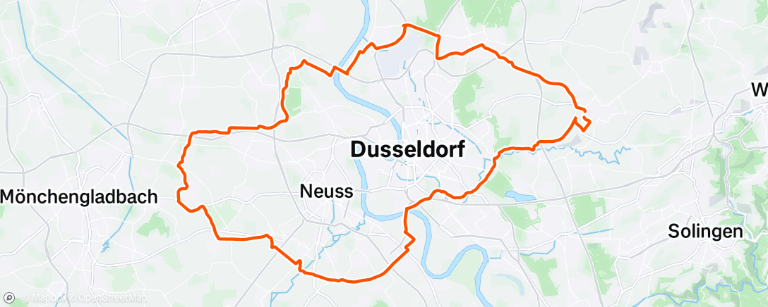 Карта физической активности (Lunch Ride)