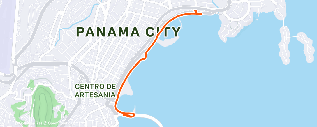 Карта физической активности (Утренний велозаезд)