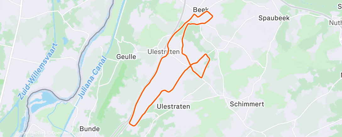 Карта физической активности (Ochtendloop)