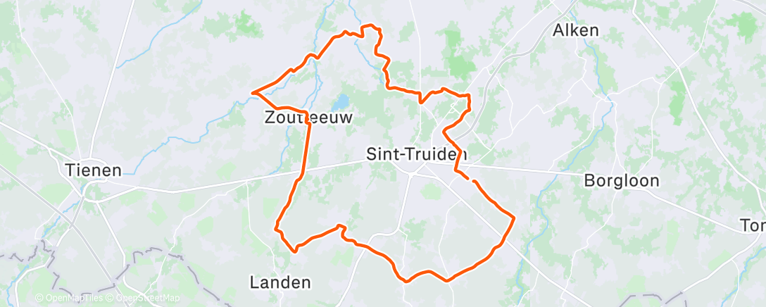 Map of the activity, Namiddagrit