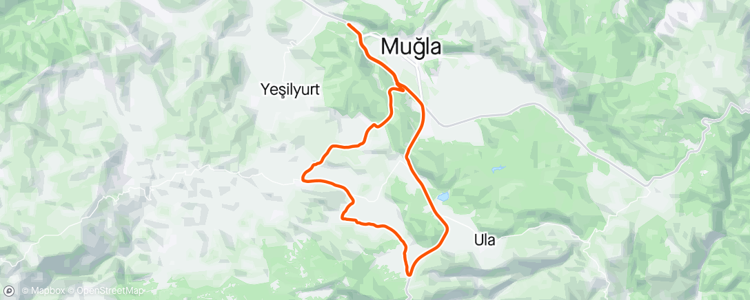 Map of the activity, Rüzgarla Savaş // Kızılağaç-Yerkesik