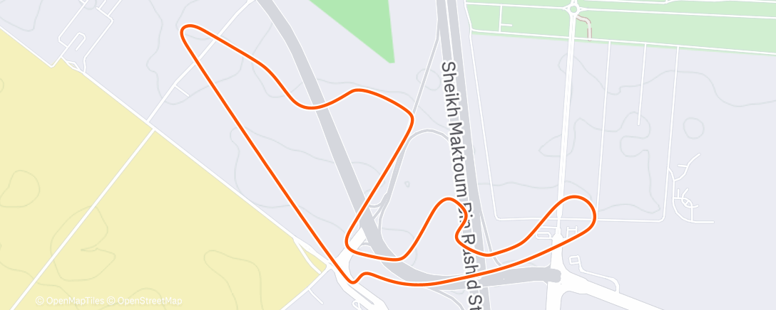 Map of the activity, MyWhoosh - Yas Marina Circuit