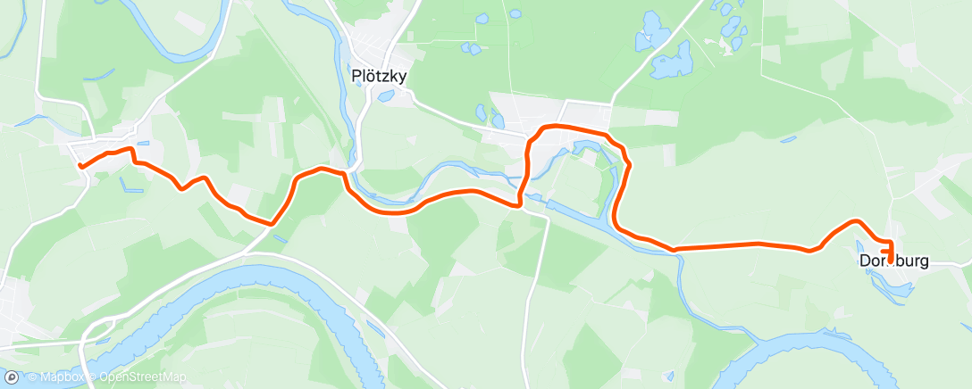 Map of the activity, Ganzkörper-Frost-Tour🥶